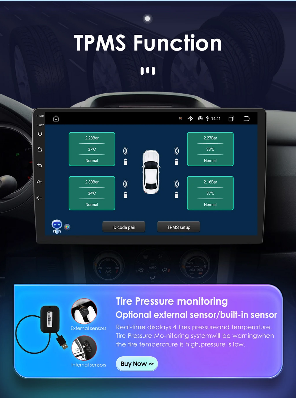 Système Android pour voiture
