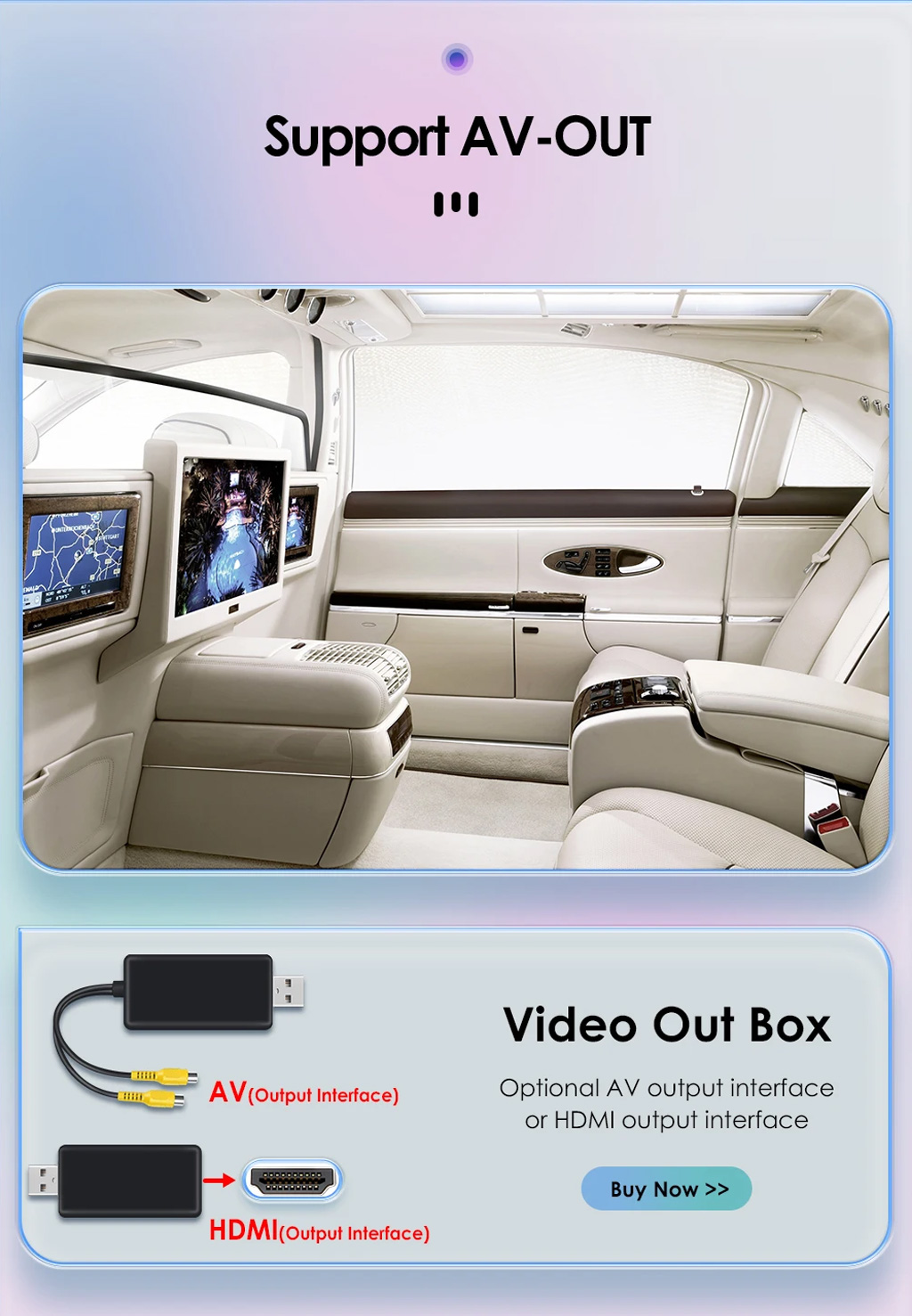 Système Android pour voiture