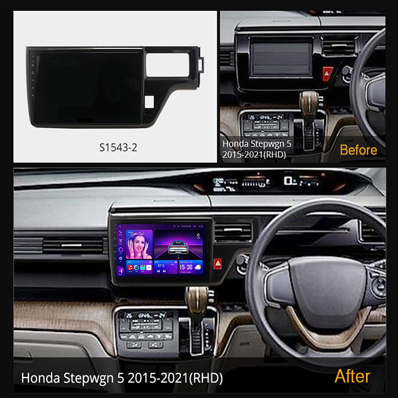 Honda stepwgn 2015-2021 автомобиль андроид рамки