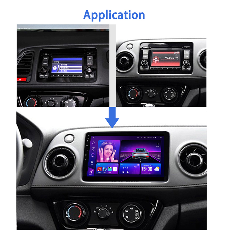 Honda xr-v 2014-2019 auto cornice android
