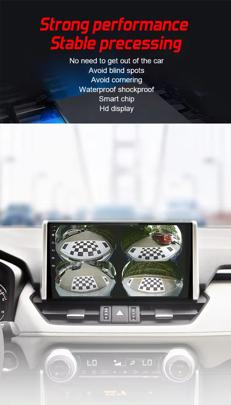 360 Car Dashboard Camera